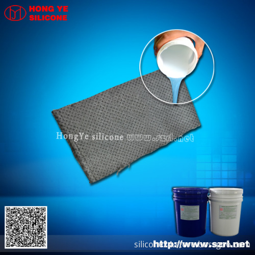 silicone rubber for coating textile